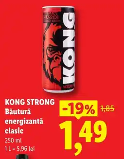 Lidl KONG STRONG Băutură energizantă clasic Ofertă