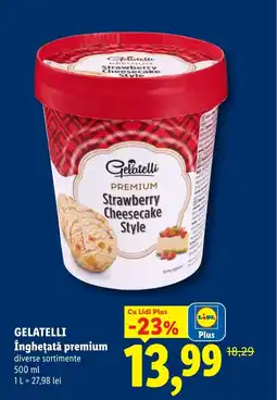 Lidl GELATELLI Înghețată premium Ofertă