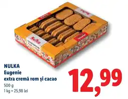 Lidl NULKA Eugenie extra cremă rom și cacao Ofertă