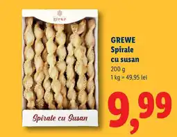 Lidl GREWE Spirale cu susan Ofertă