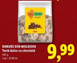 Lidl DARURI DIN MOLDOVA Turtă dulce cu ciocolată Ofertă