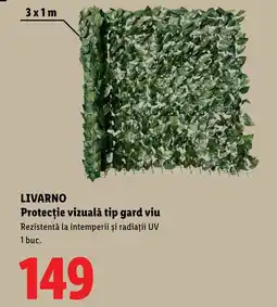 Lidl LIVARNO Protecţie vizuală tip gard viu Ofertă