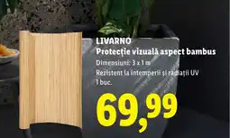 Lidl LIVARNO Protecție vizuală aspect bambus Ofertă