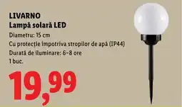 Lidl LIVARNO Lampă solară LED Ofertă