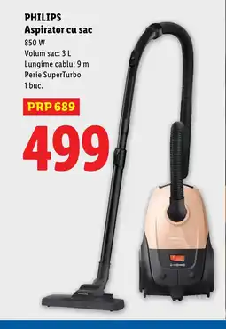 Lidl PHILIPS Aspirator cu sac Ofertă