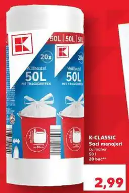 Kaufland K-CLASSIC Saci menajeri Ofertă