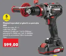 Kaufland Mașină înșurubat și găurit cu percuție 20V Ofertă