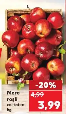 Kaufland Mere roşii Ofertă