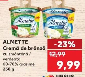 Kaufland ALMETTE Cremă de brânză Ofertă