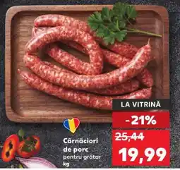Kaufland Cârnăciori de porc pentru grătar Ofertă