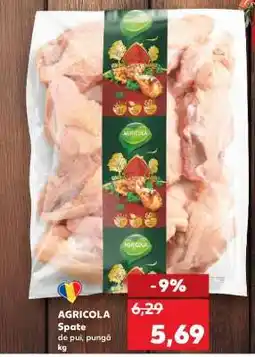 Kaufland AGRÍCOLA Spate de pui, pungă kg Ofertă