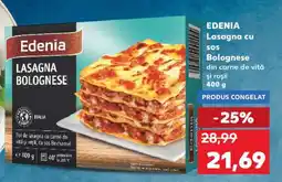Kaufland EDENIA Lasagna cu sos Bolognese Ofertă