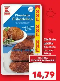 Kaufland Chiftele gătite din carne de porc Ofertă