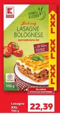 Kaufland Lasagna XXL Ofertă