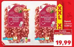 Kaufland Rohschinken-Würfel Ofertă