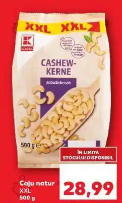 Kaufland Caju natur XXL Ofertă