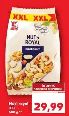 Kaufland Nuci royal XXL Ofertă