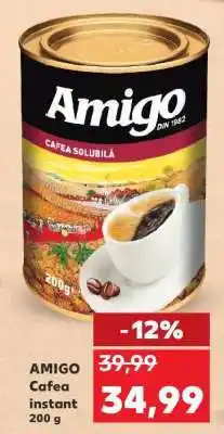 Kaufland AMIGO Cafea instant 200 g Ofertă