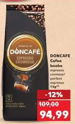 Kaufland DONCAFE Cafea boabe Ofertă