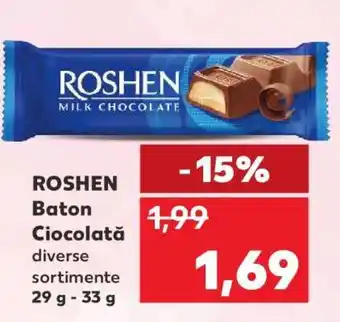 Kaufland ROSHEN Baton ciocolată Ofertă