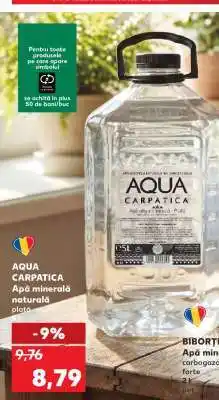 Kaufland AQUA CARPATICA Ofertă