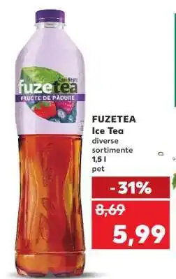 Kaufland FUZETEA Ice Tea Ofertă