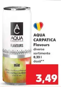 Kaufland AQUA CARPATICA Flavours Ofertă
