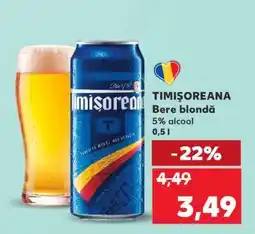 Kaufland TIMIŞOREANA Bere blondă Ofertă