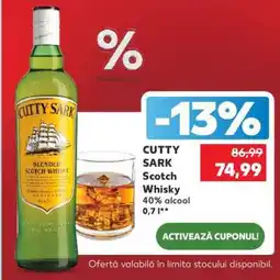 Kaufland CUTTY SARK Scotch Whisky Ofertă
