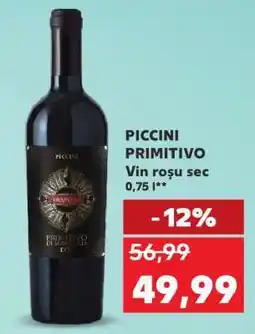 Kaufland PICCINI Primitivo Ofertă
