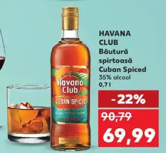Kaufland HAVANA CLUB Băutură spirtoasă Cuban Spiced Ofertă