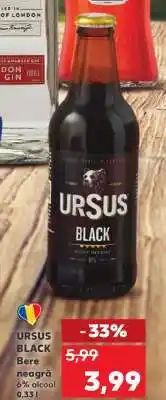 Kaufland URSUS BLACK Ofertă