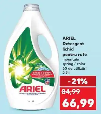 Kaufland ARIEL Detergent lichid pentru rufe Ofertă