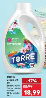 Kaufland TORRE Detergent gel Ofertă