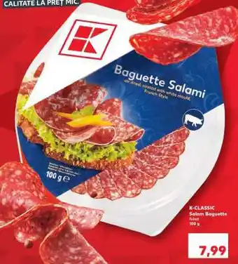 Kaufland K-CLASSIC Salam Baguette Ofertă
