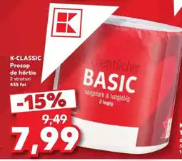 Kaufland K-CLASSIC Prosop de hârtie Ofertă