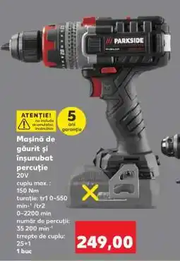 Kaufland Mașină de găurit și înșurubat percuție Ofertă