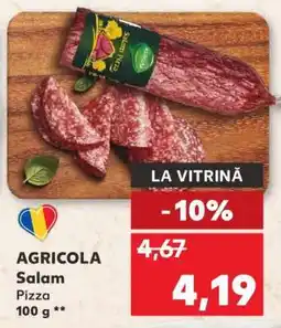 Kaufland AGRICOLA Salam Pizza Ofertă