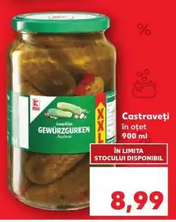 Kaufland Castraveți în oțet Ofertă