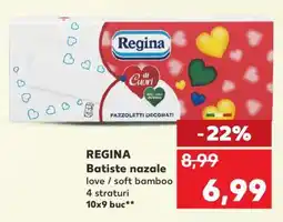 Kaufland REGINA Batiste nazale Ofertă