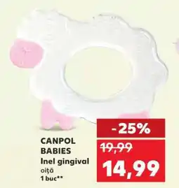 Kaufland CANPOL BABIES Inel gingival Ofertă