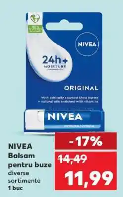 Kaufland NIVEA Balsam pentru buze Ofertă