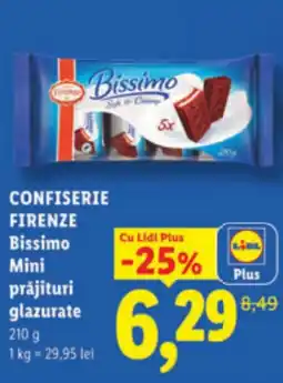 Lidl CONFISERIE FIRENZE Bissimo Mini prăjituri glazurate Ofertă