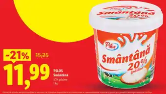 Lidl PILOS Smântână Ofertă