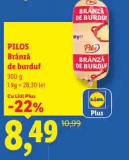 Lidl PILOS Brânză de burduf Ofertă