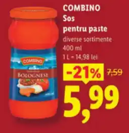 Lidl COMBINO Sos pentru paste Ofertă