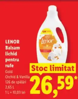 Lidl LENOR Balsam lichid pentru rufe Ofertă