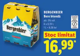 Lidl BERGENBIER Bere blondǎ Ofertă