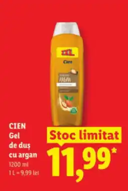 Lidl CIEN Gel de duş cu argan Ofertă