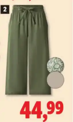 Lidl ESMARA Pantaloni Culotte, damǎ Ofertă